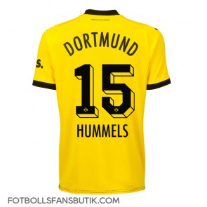 Borussia Dortmund Mats Hummels #15 Replika Hemmatröja Damer 2023-24 Kortärmad